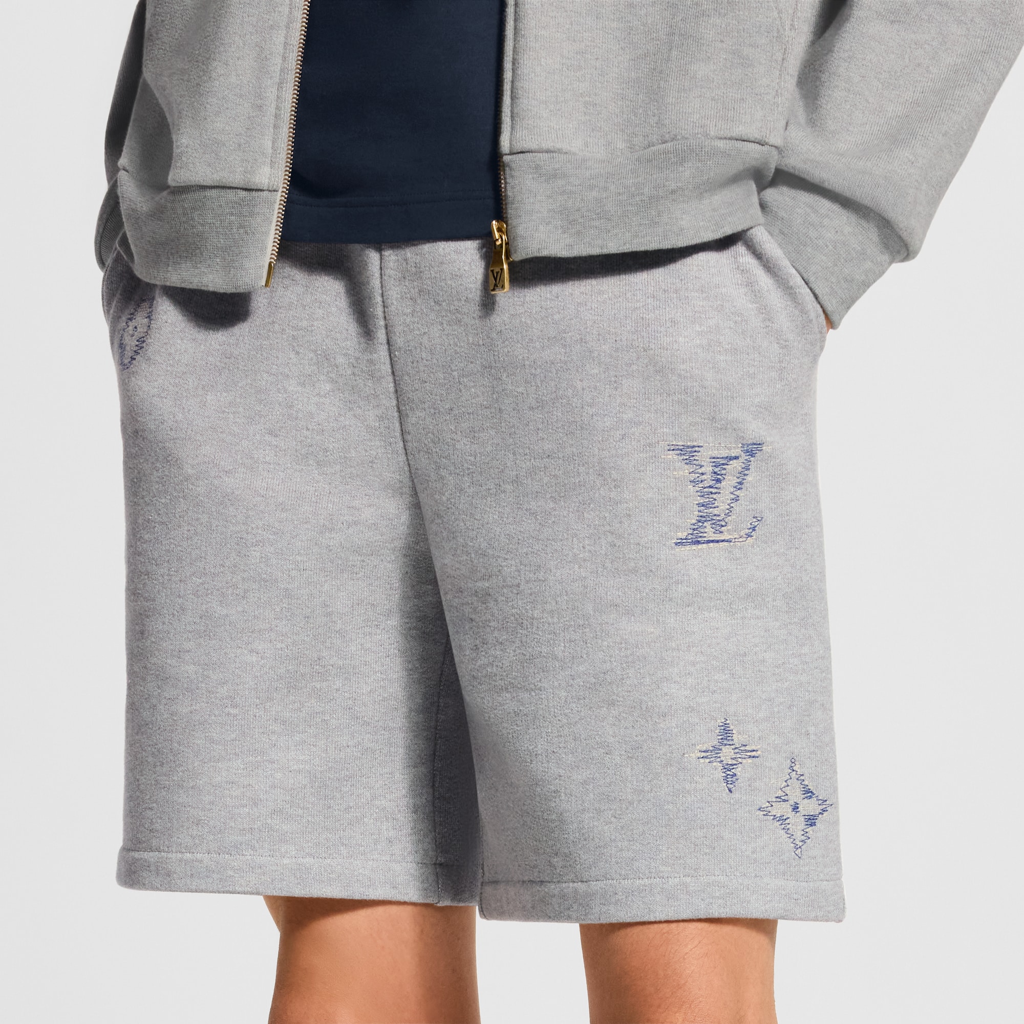 Embroidered Signature Shorts - For Men | LOUIS VUITTON